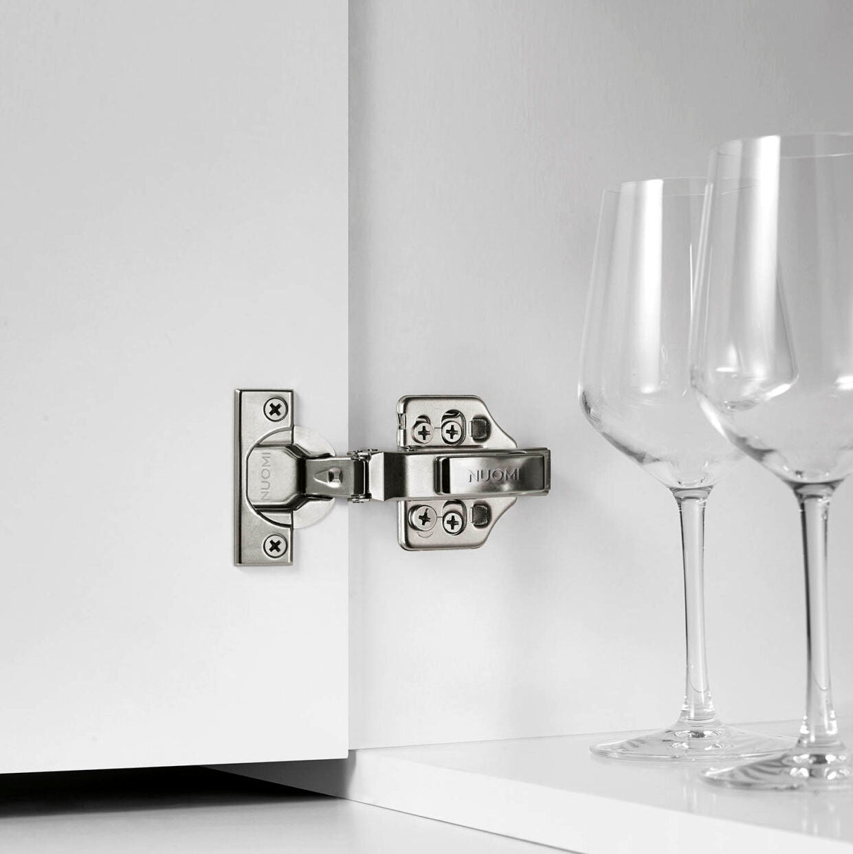 3D Adjustment Quick Mounted Three-Section Force Damping Hinge