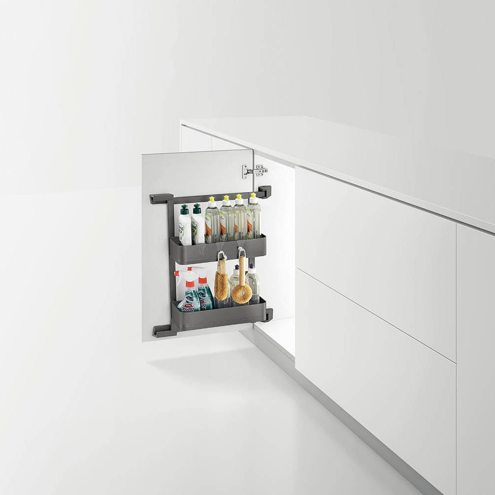 Encanto Series Side Basket Attached Door Under Sink