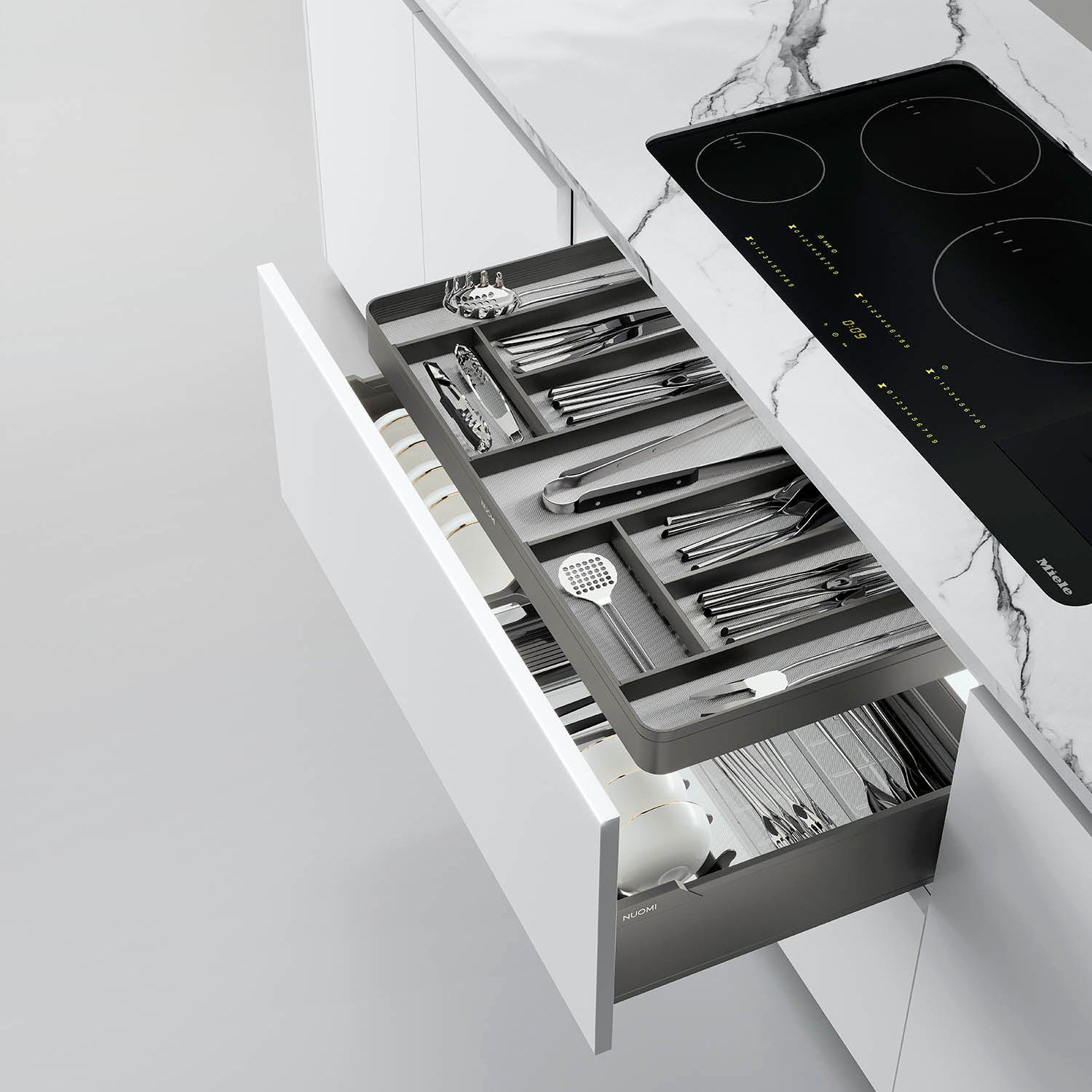 Encanto Series Inner Pull-out Basket For Cutlery Tray