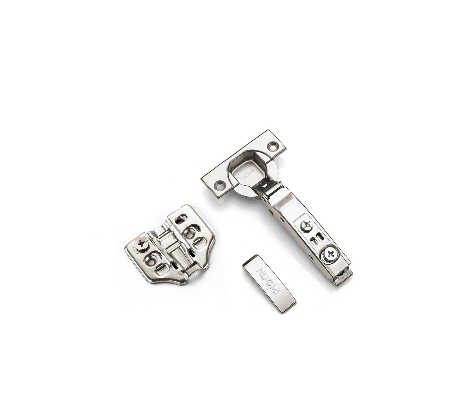 3D Adjustment Quick Mounted Three-Section Force Damping Hinge