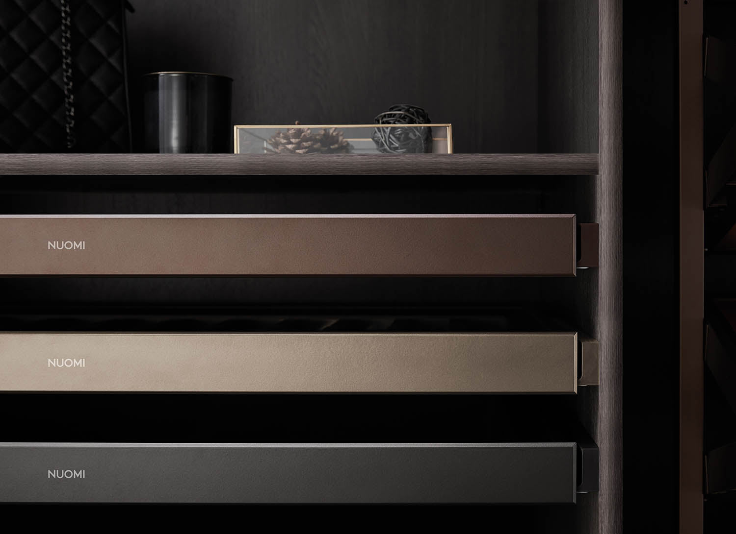 Ralphie Series High-End Soft Close Decorations Shelf