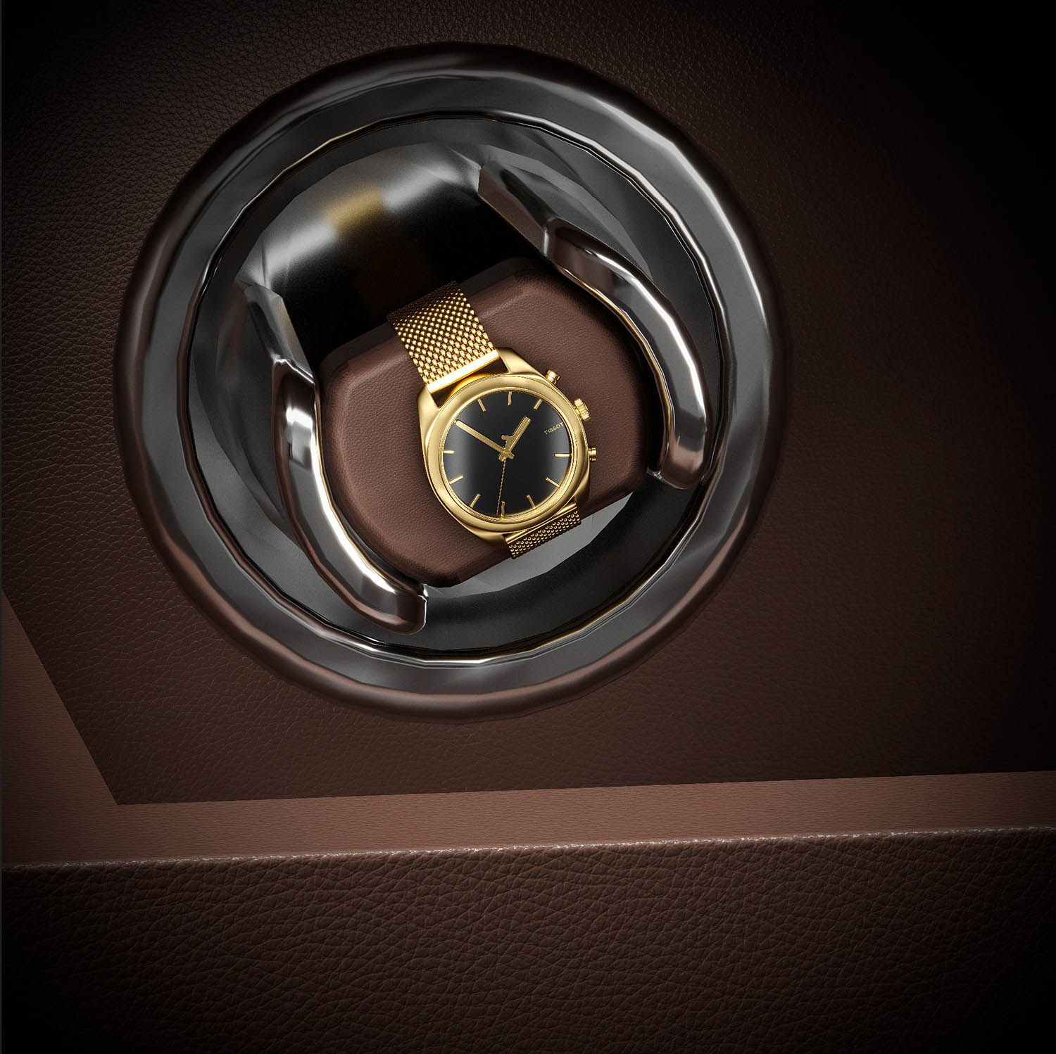 Fingerprint Password Drawer With Watch Winder