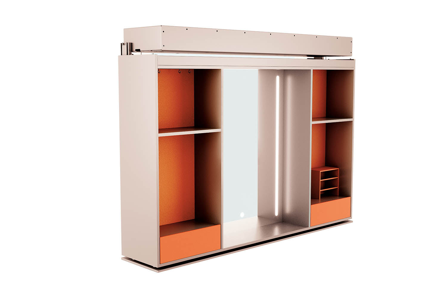 Violet Pro Series Electric Makeup Cabinet