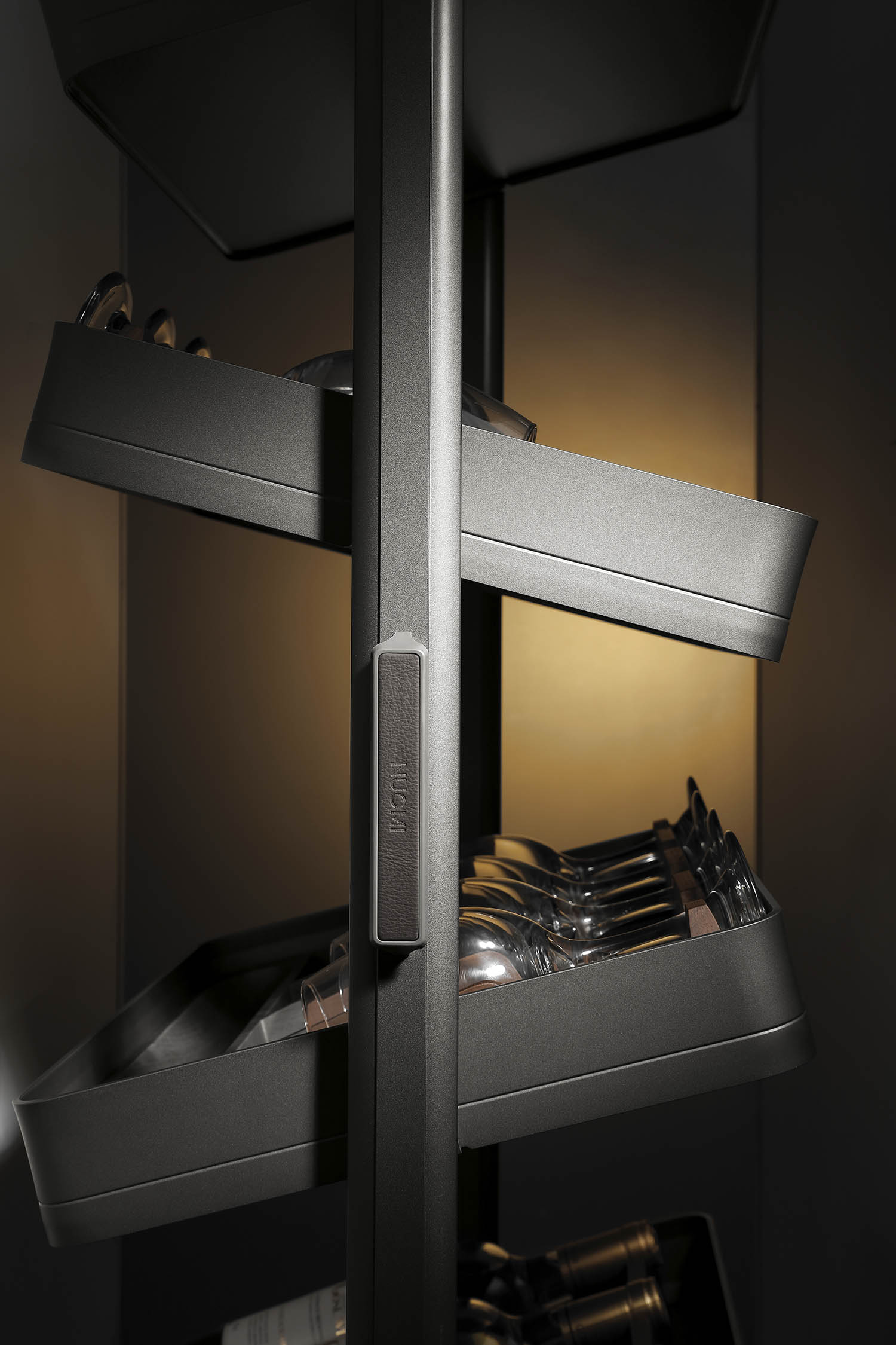 Encanto Series Rotating Bottle Rack - 8 Layers