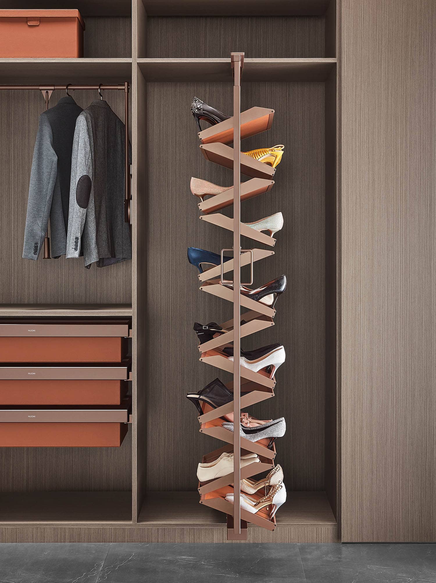 Ralphie Series 360° Rotatable Multi-layer Shoes Rack