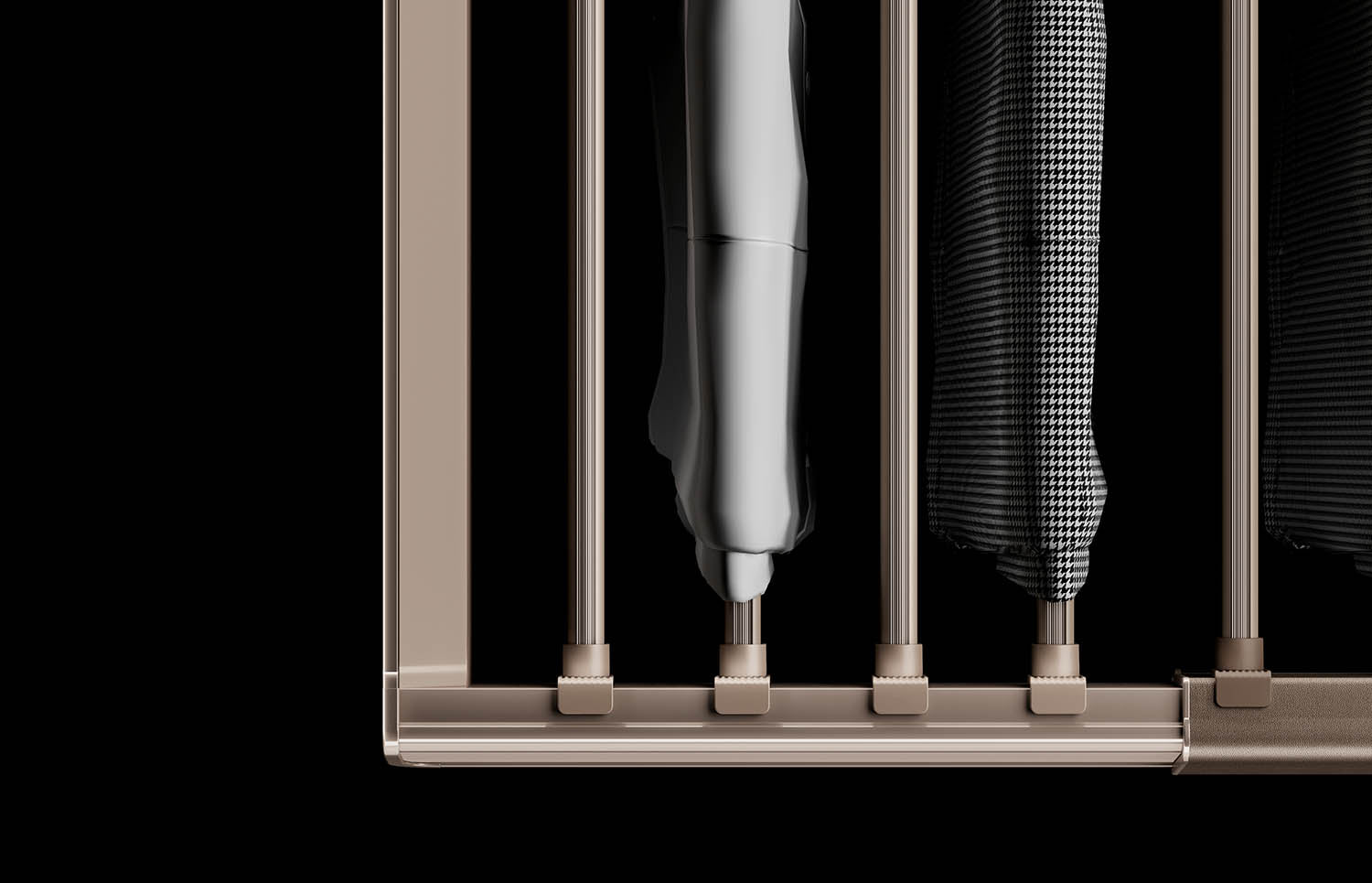 Violet Pro Series Soft Closing Trousers Rack