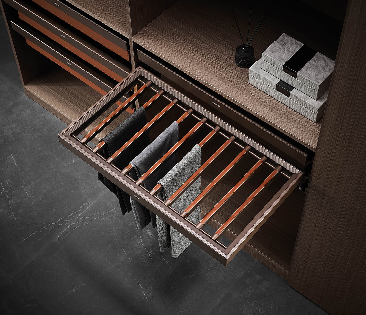 Ralphie Series Soft Close Trousers Rack